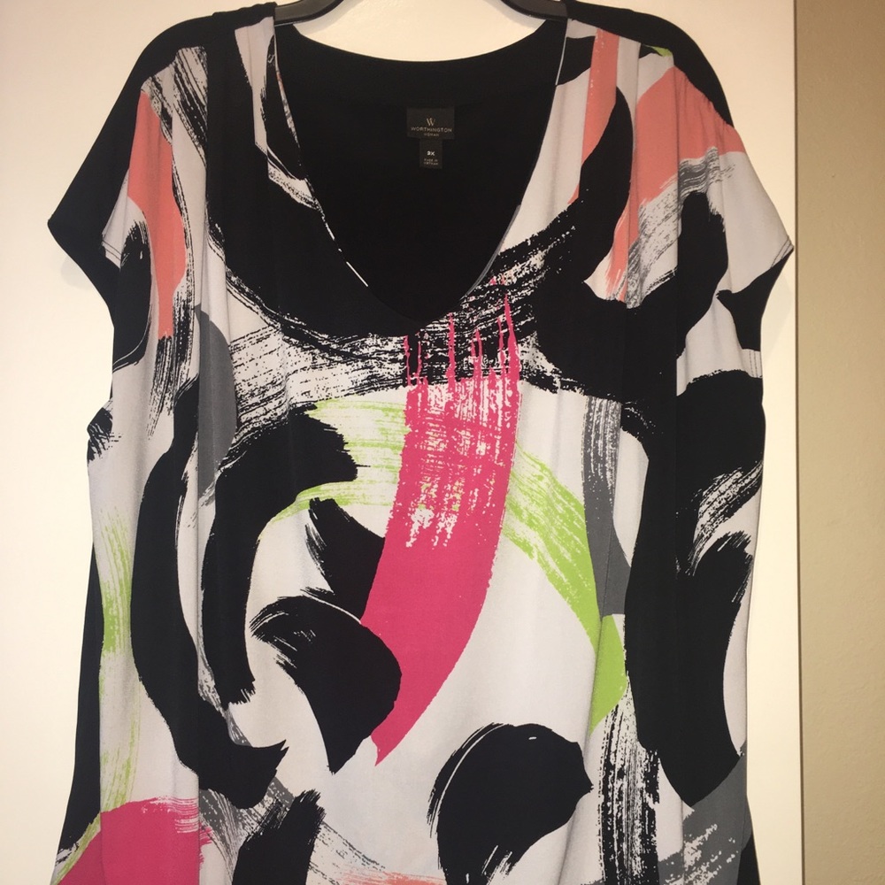 ♦️LN♦️Worthington Woman Blouse - Picture 1 of 3